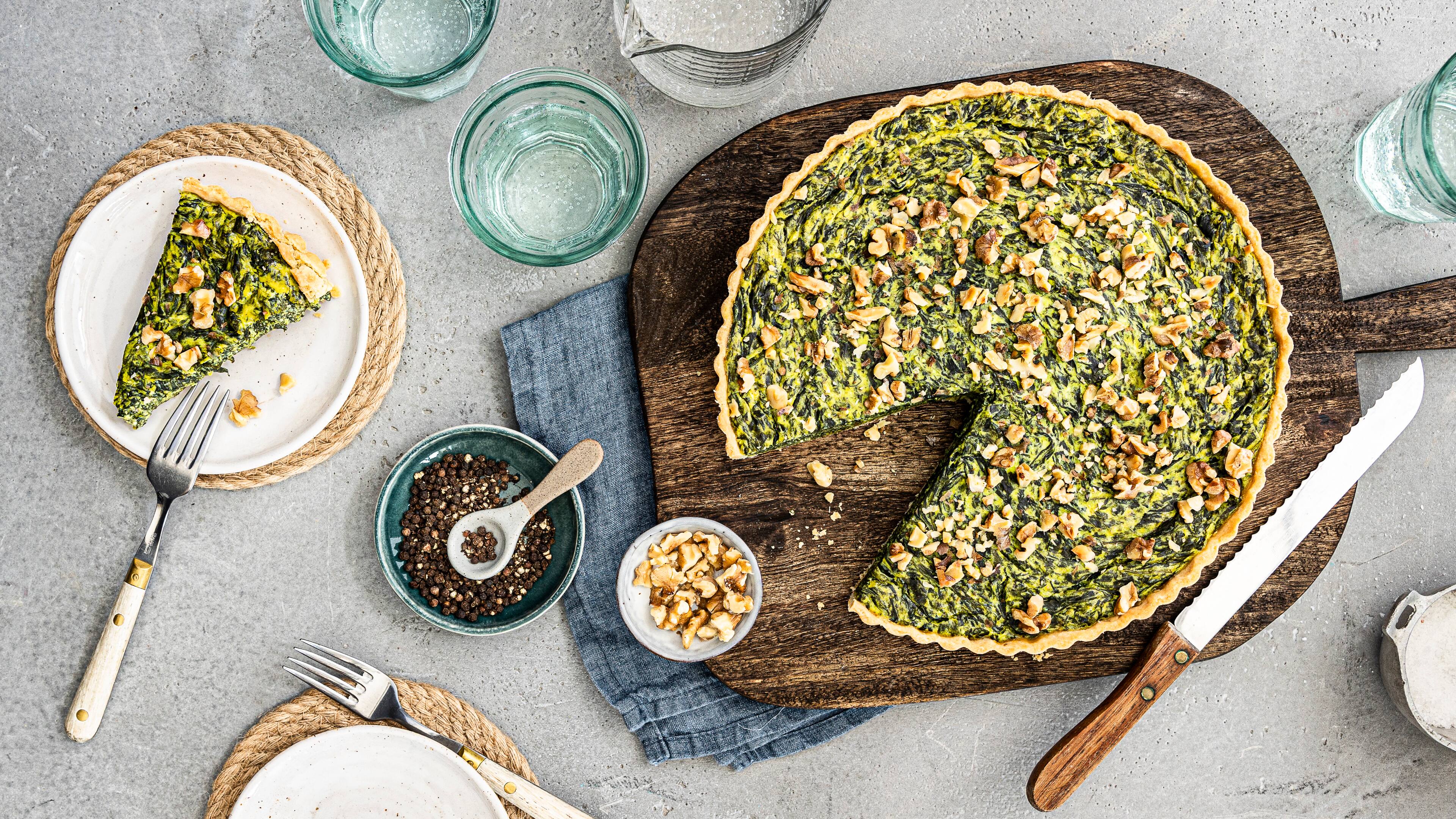 Spinat-Quiche - Rezept | EDEKA