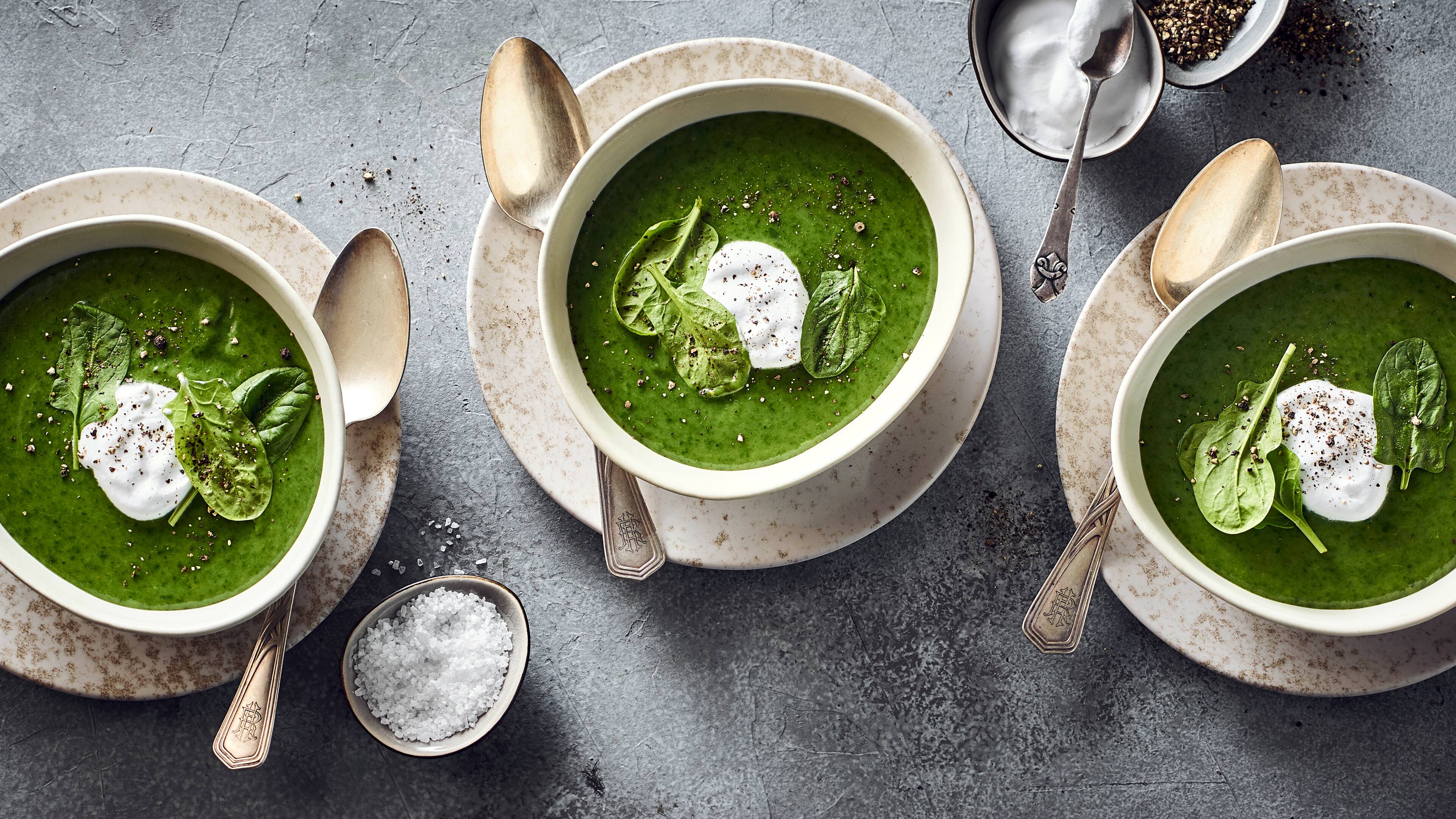 Spinatcreme-Suppe - Rezept | EDEKA