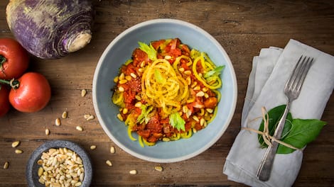 Steckrübenpasta