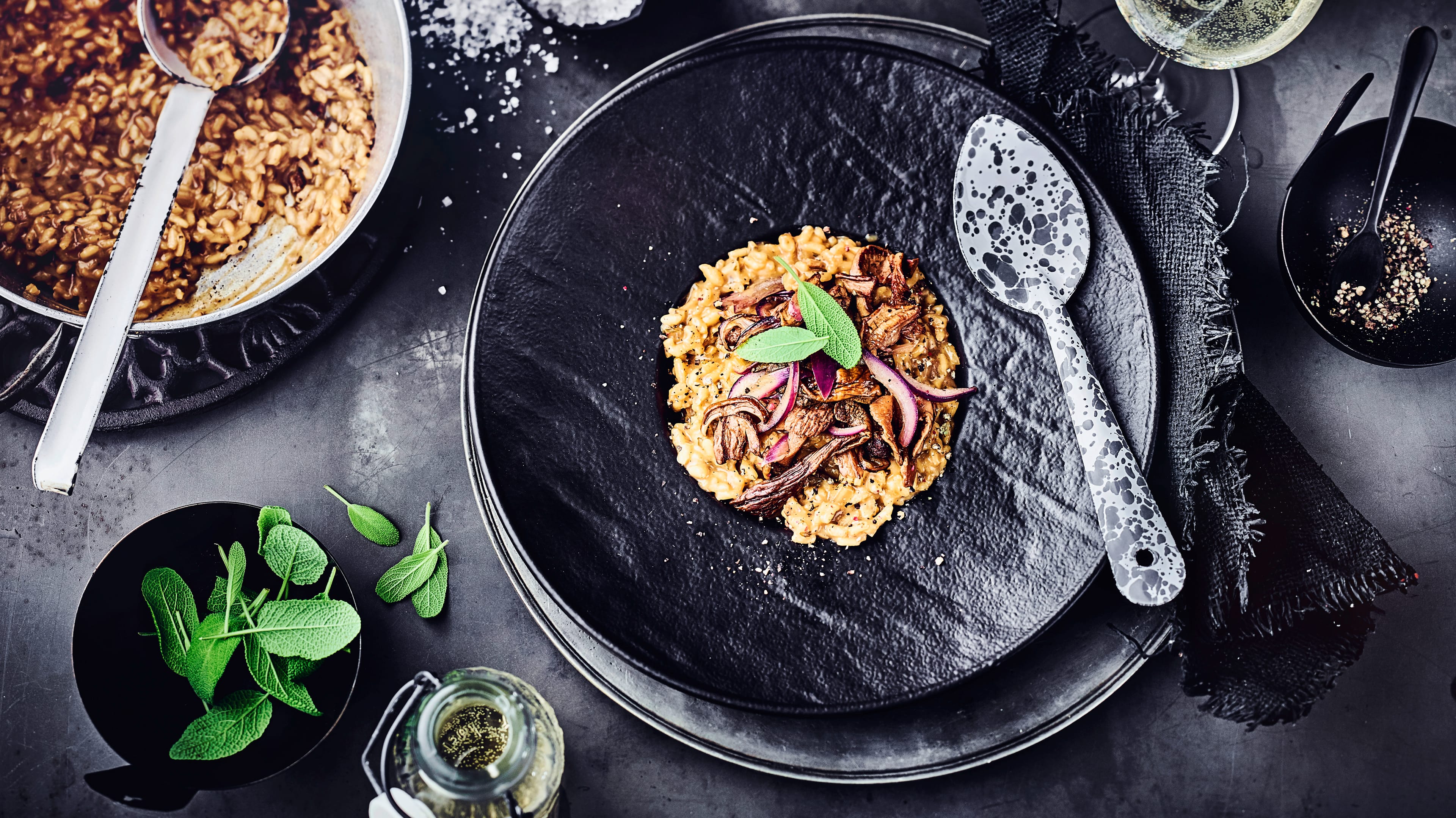 Steinpilzrisotto