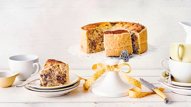 Stracciatella-Käsekuchen