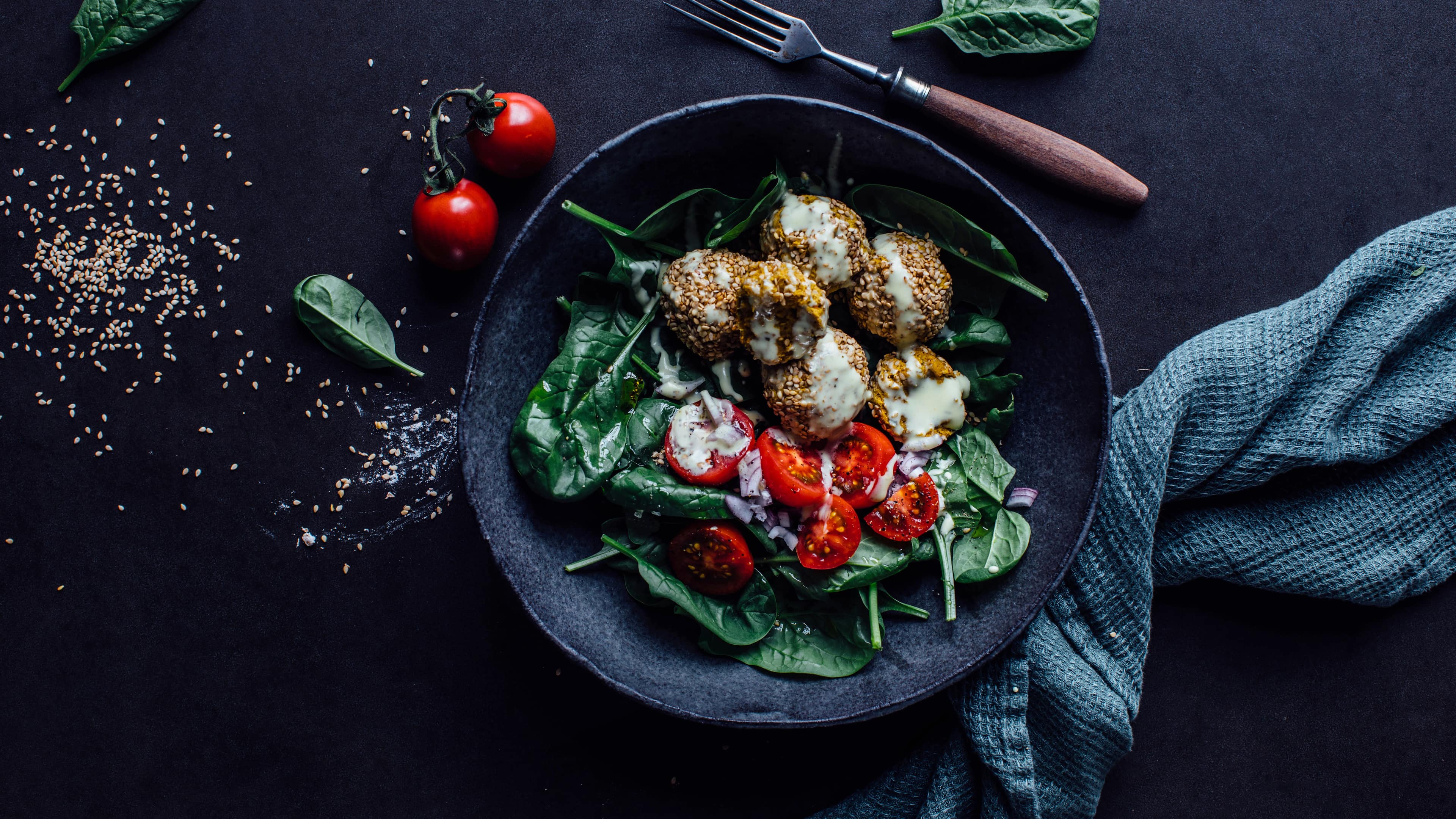 Süßkartoffel-Falafel