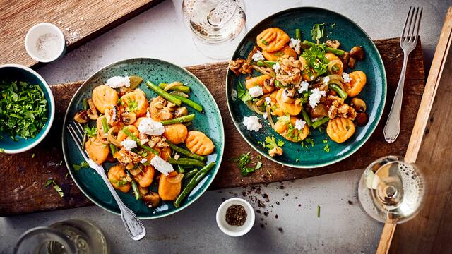 Süßkartoffel-Gnocchi