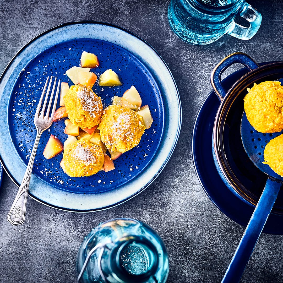 Süßkartoffel-Knödel