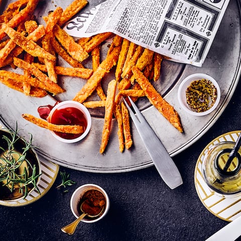 Süßkartoffel Pommes