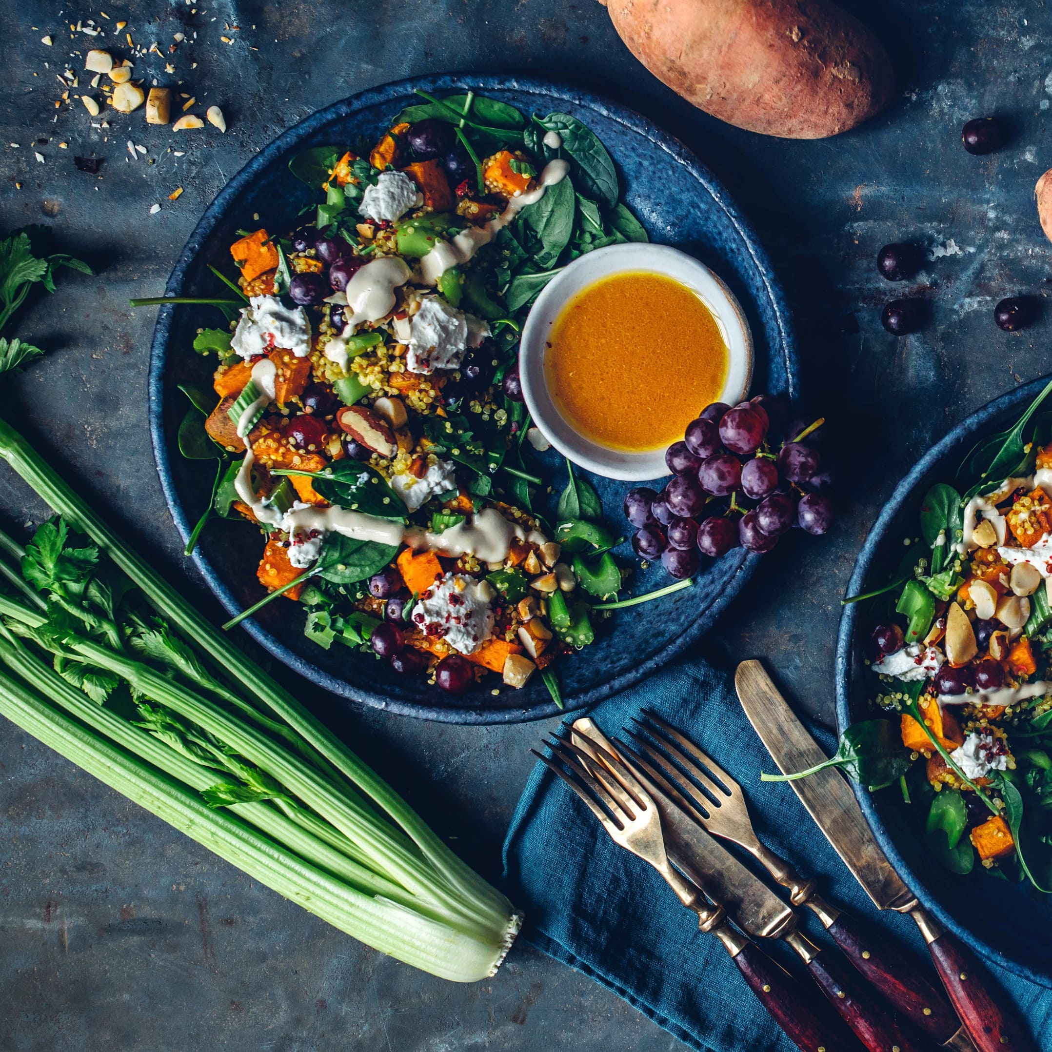 Süßkartoffel-Quinoa-Salat
