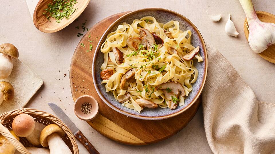Tagliatelle ai funghi porcini
