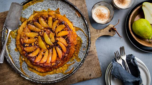 Tarte Tatin mit Calvados