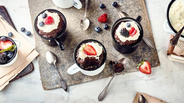 Tassenkuchen ohne Ei