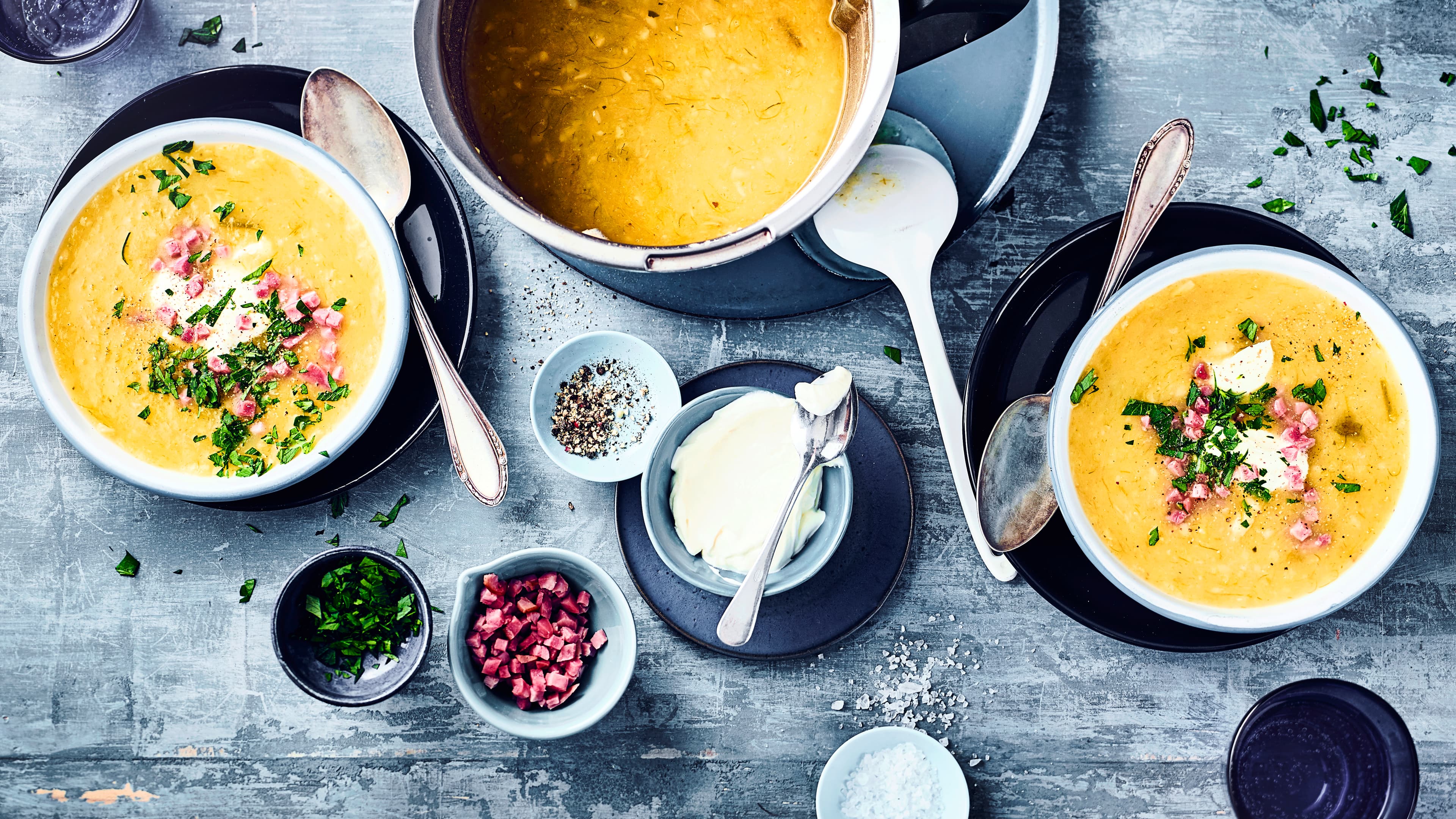 Thermomix® Klassische Kartoffelsuppe - Rezept | EDEKA