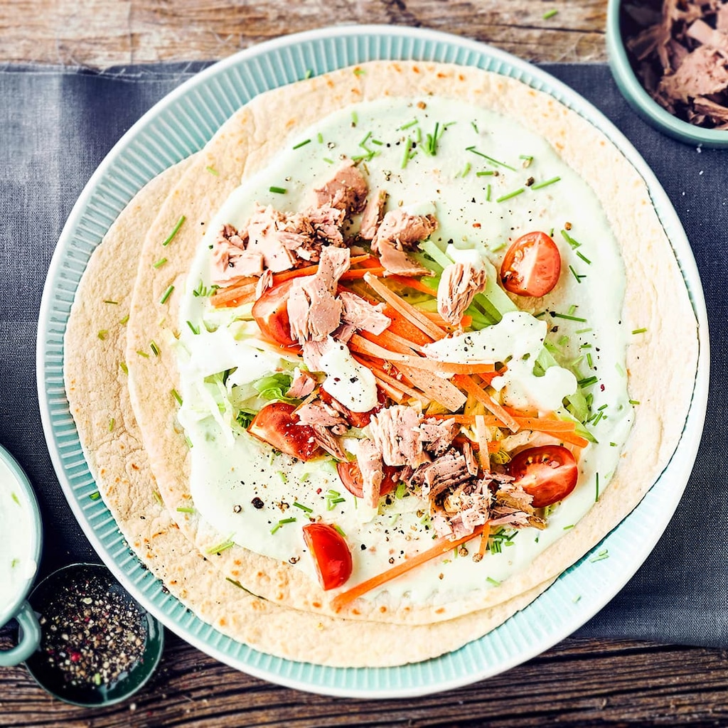 WrapsRezepte für lecker gefüllte Teigrollen EDEKA