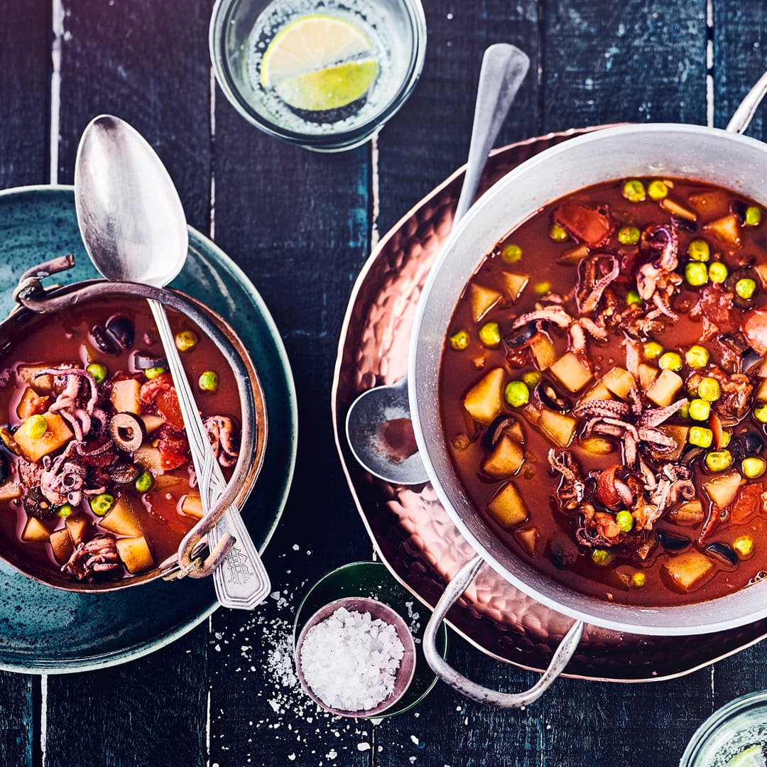 Tintenfischeintopf Rezept Tintenfischeintopf Rezept