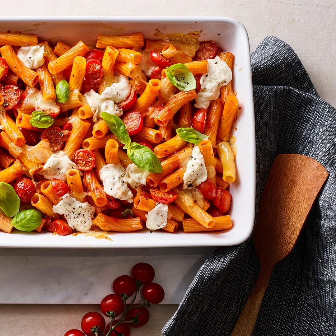 Tomate-Mozzarella-Auflauf 