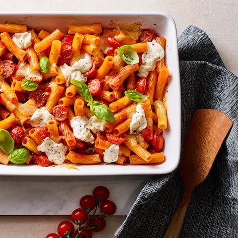 Tomate-Mozzarella-Auflauf 