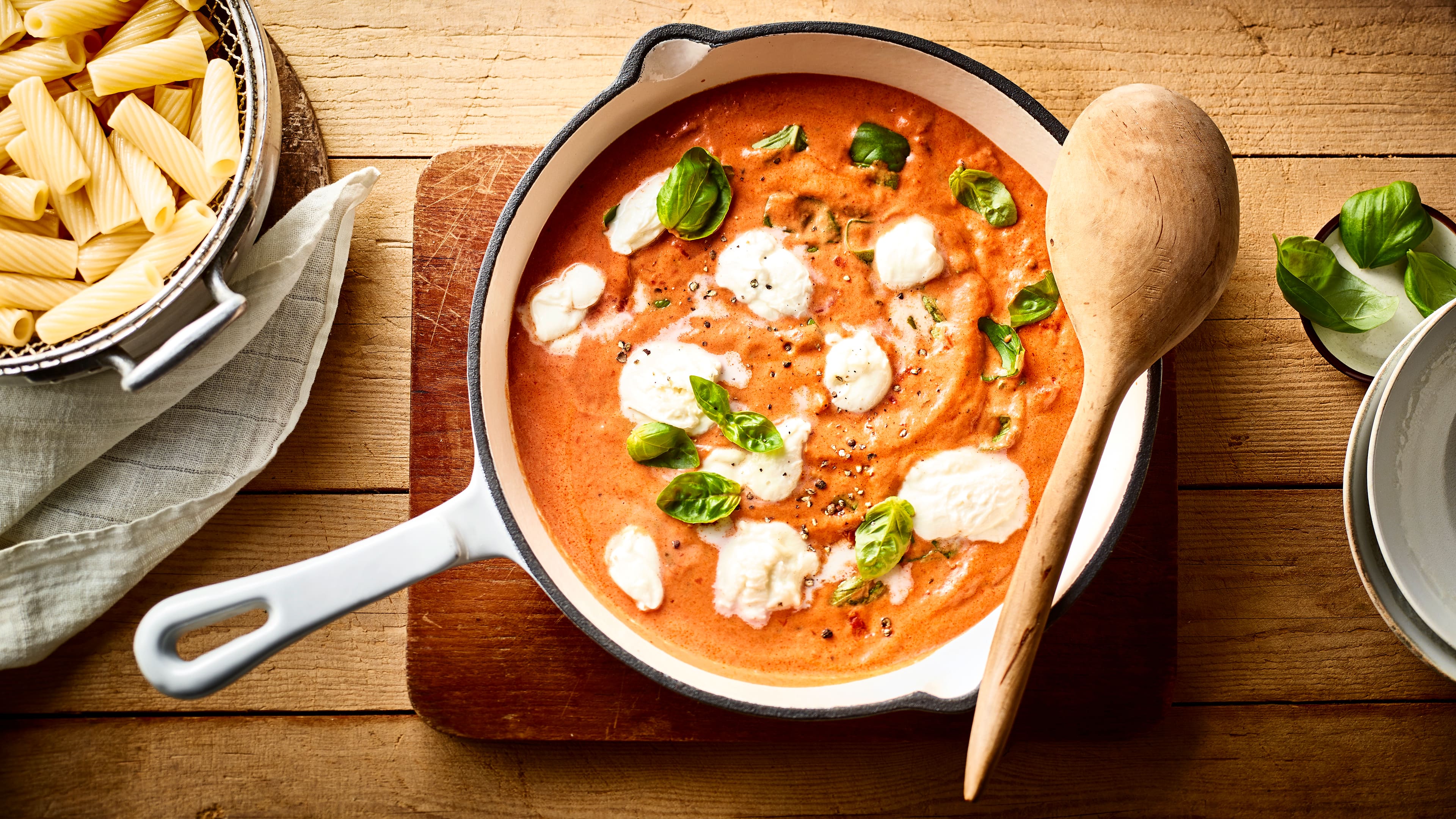 Tomaten-Mozzarella-Soße - Rezept | EDEKA