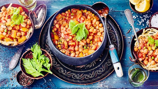 Tunesische Erbsensuppe