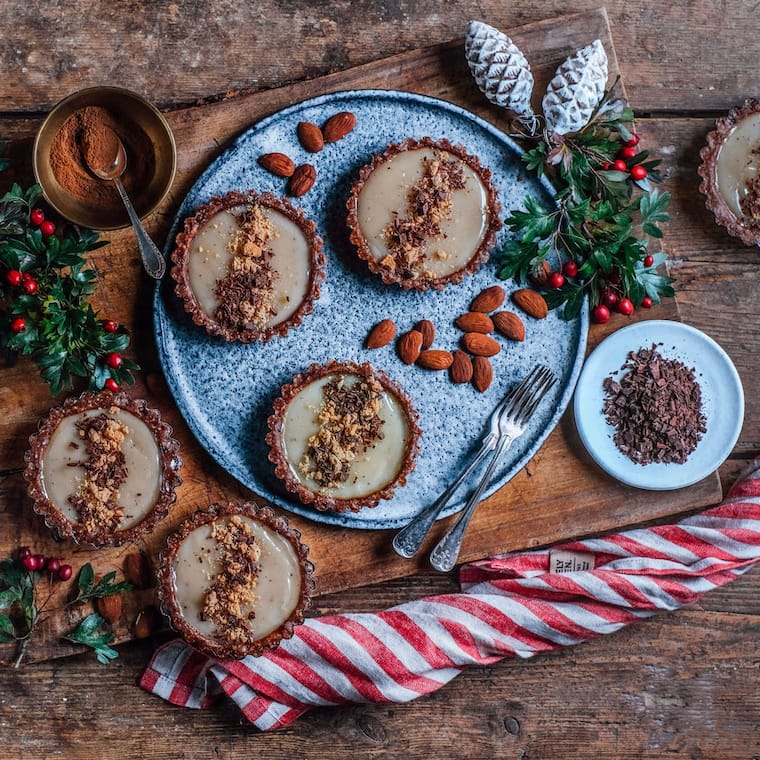 Vegane Spekulatius-Tartelettes