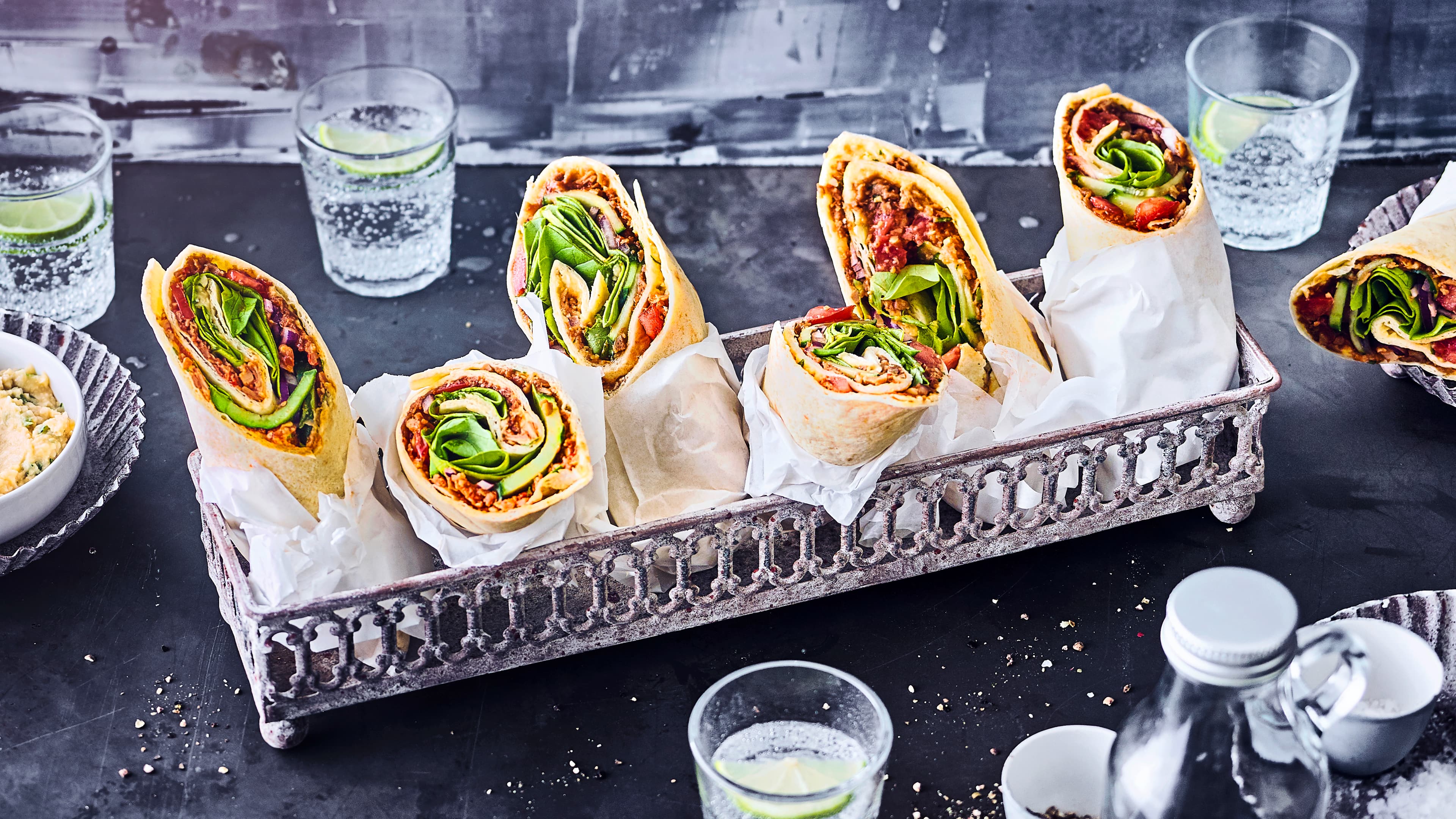 Vegane Wraps Rezept EDEKA