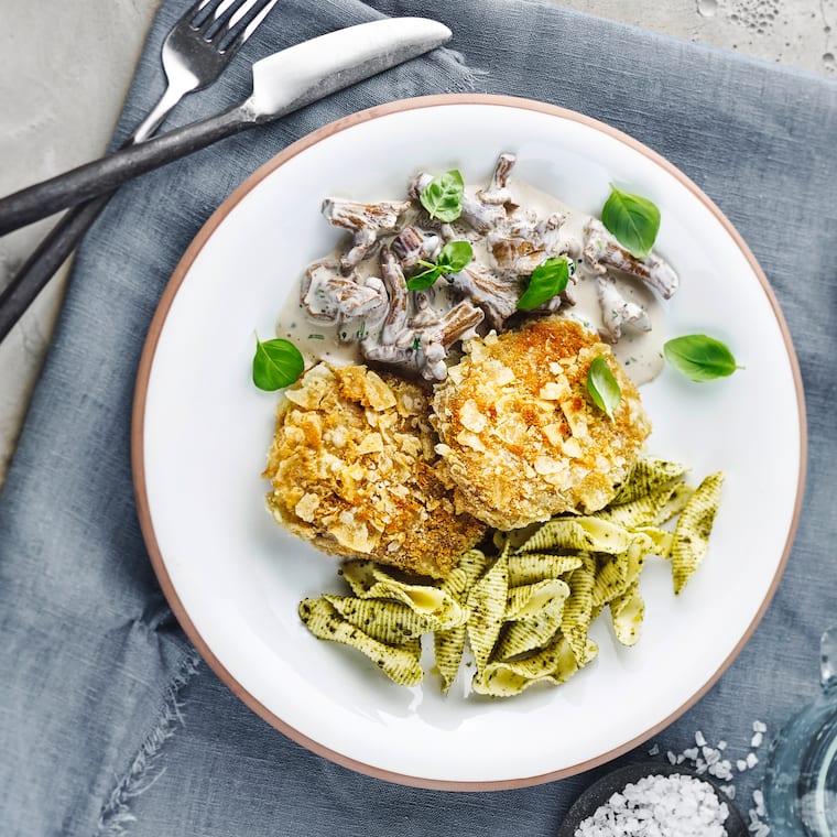 Veganes Knusperschnitzel