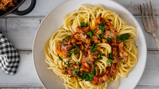 Vegetarische Sauce bolognese