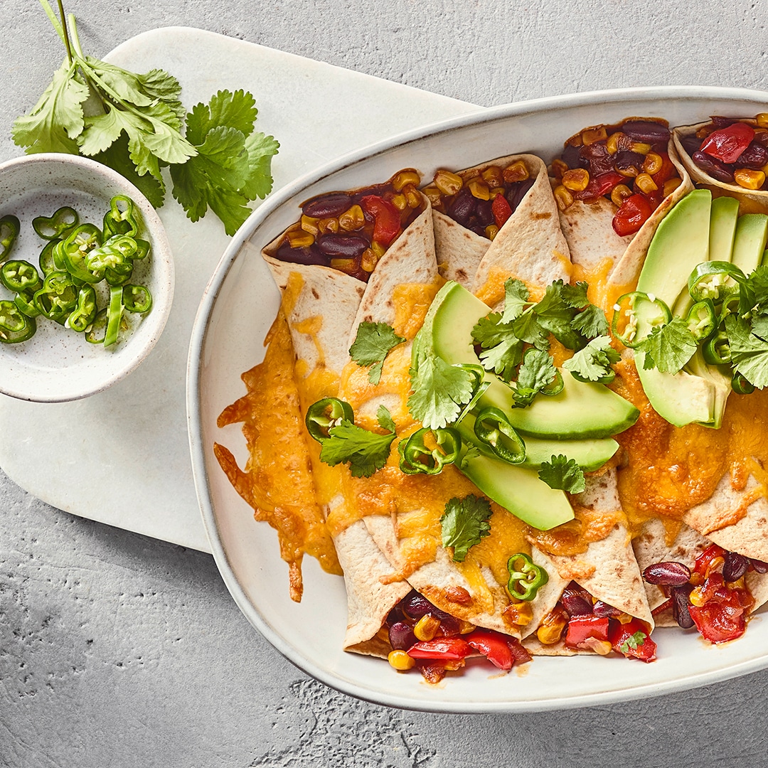 Vegetarische Enchiladas