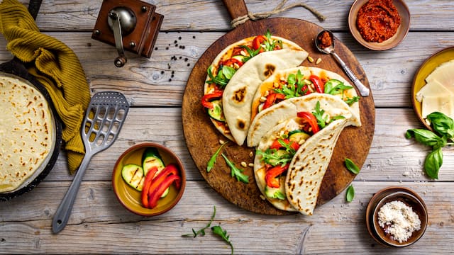 Vegetarische Piadina