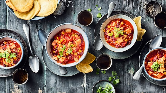 Vegetarisches Tofu-Chili