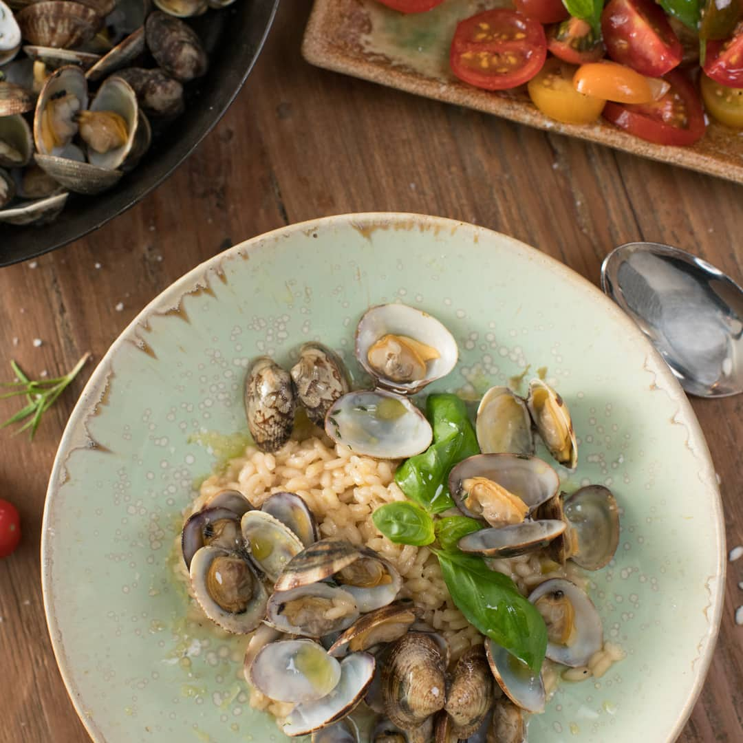 Venusmuscheln mit Risotto - Rezept | EDEKA