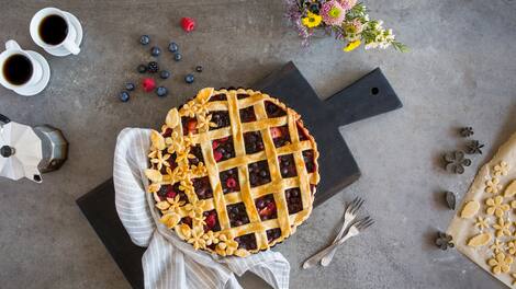 Waldbeeren-Pie