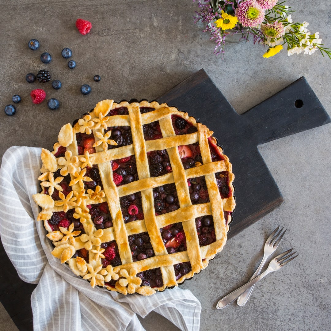 Waldbeeren-Pie - Rezept | EDEKA