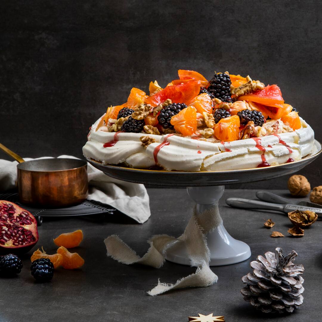 WeihnachtsPavlova Rezept EDEKA