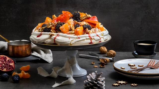 Weihnachts-Pavlova