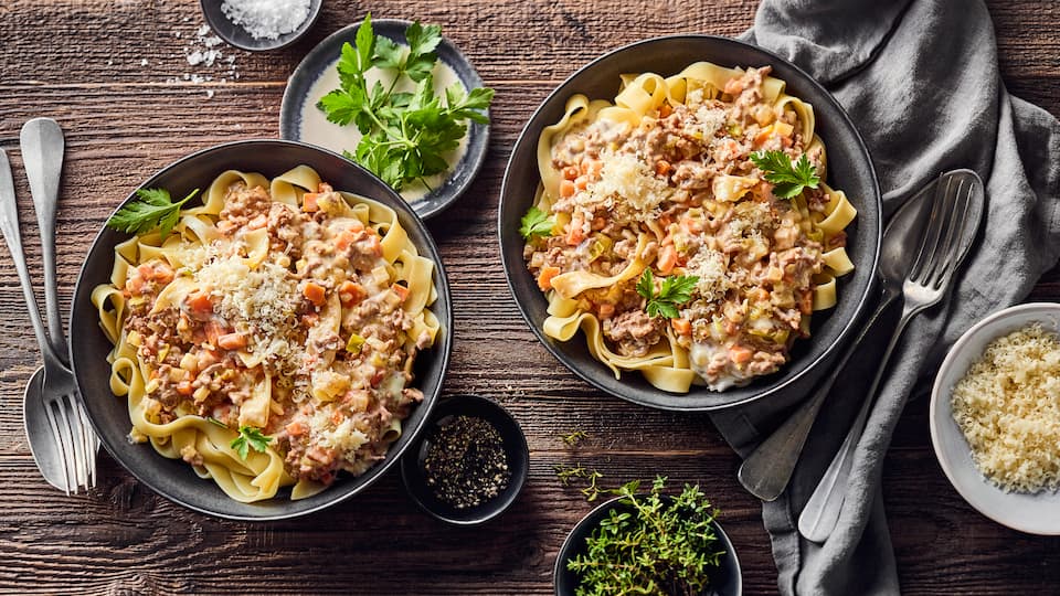 Weiße Bolognese