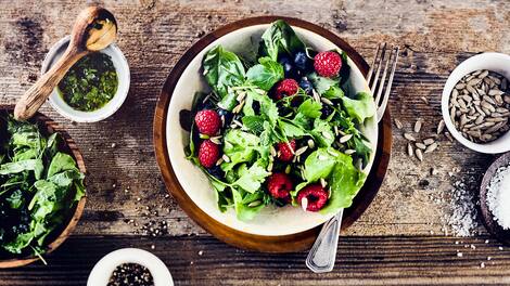 Wildkräutersalat