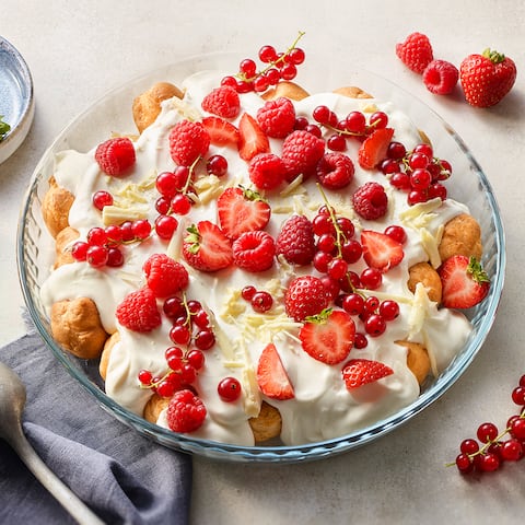 Windbeutel-Dessert 