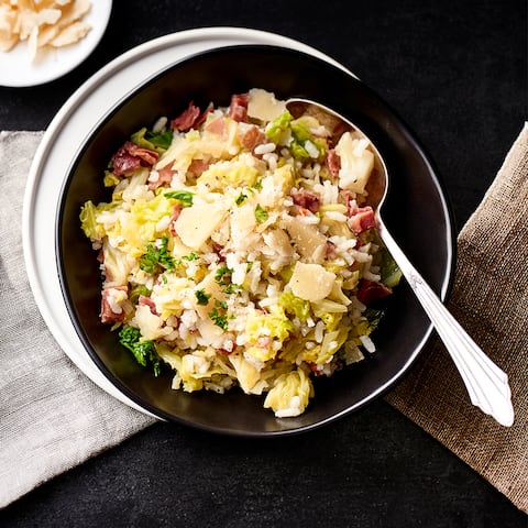 Wirsing-Risotto