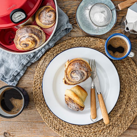 Zimtschnecken aus dem Omnia-Backofen