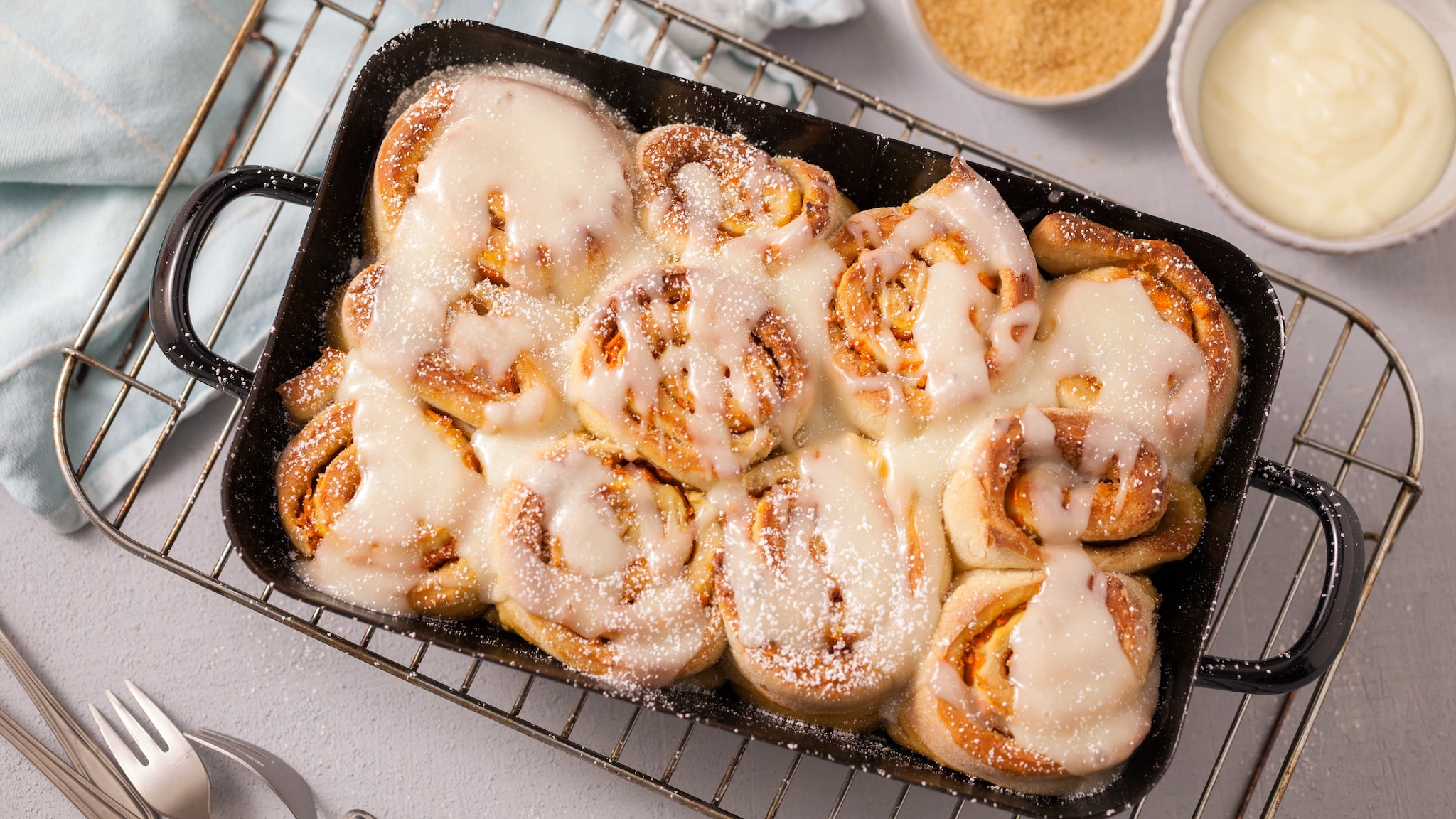 Zimtschnecken mit Möhren