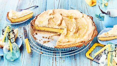 Zitronentarte mit Baiser 