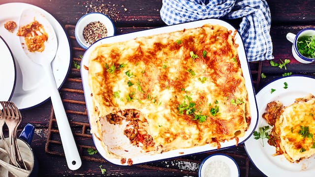 Zucchini-Hack-Lasagne