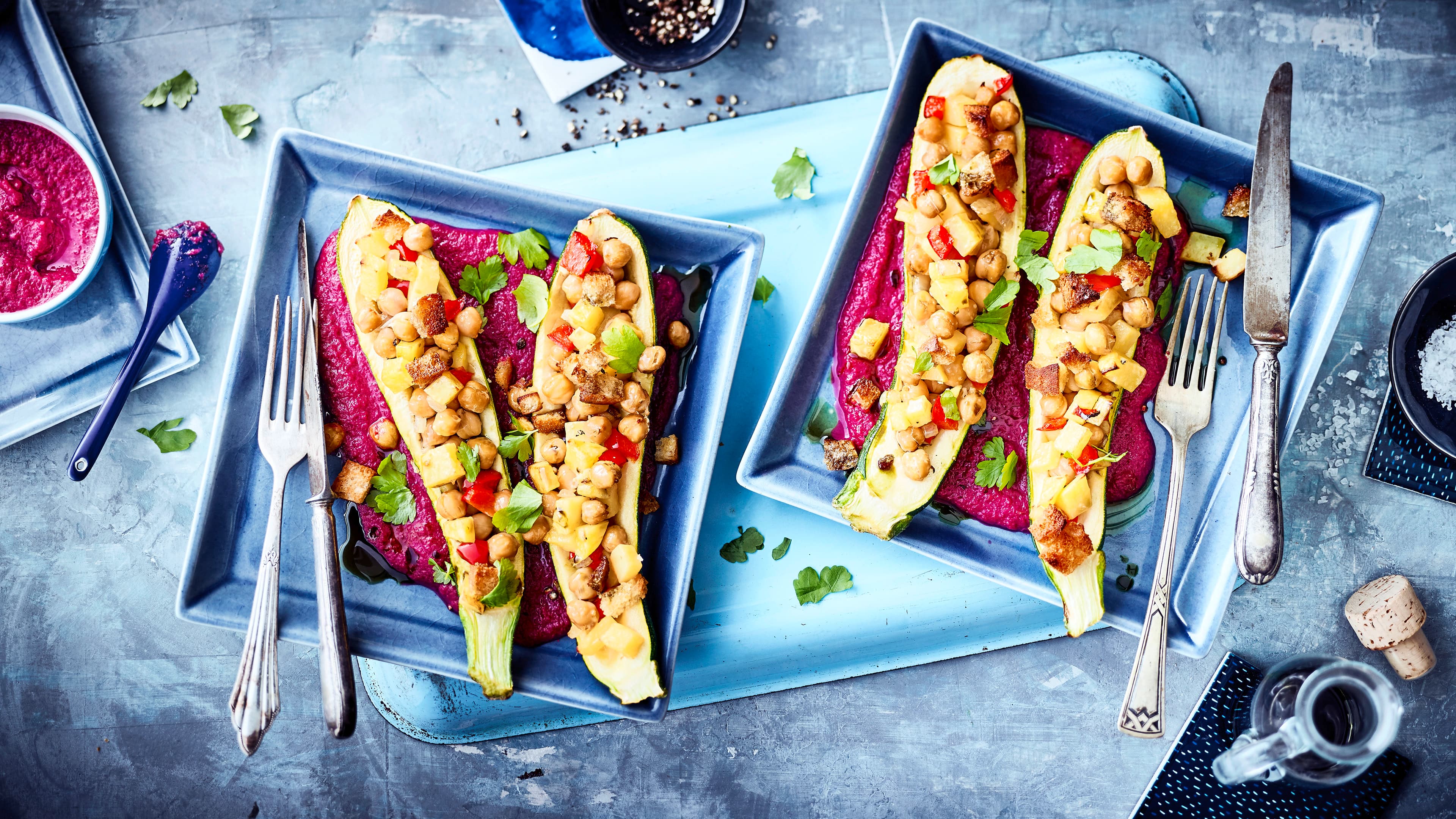 Zucchini mit Kichererbsen - Rezept | EDEKA