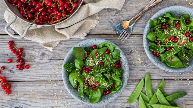 Zuckerschoten-Salat