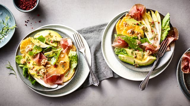 Avocado-Chicorée-Salat