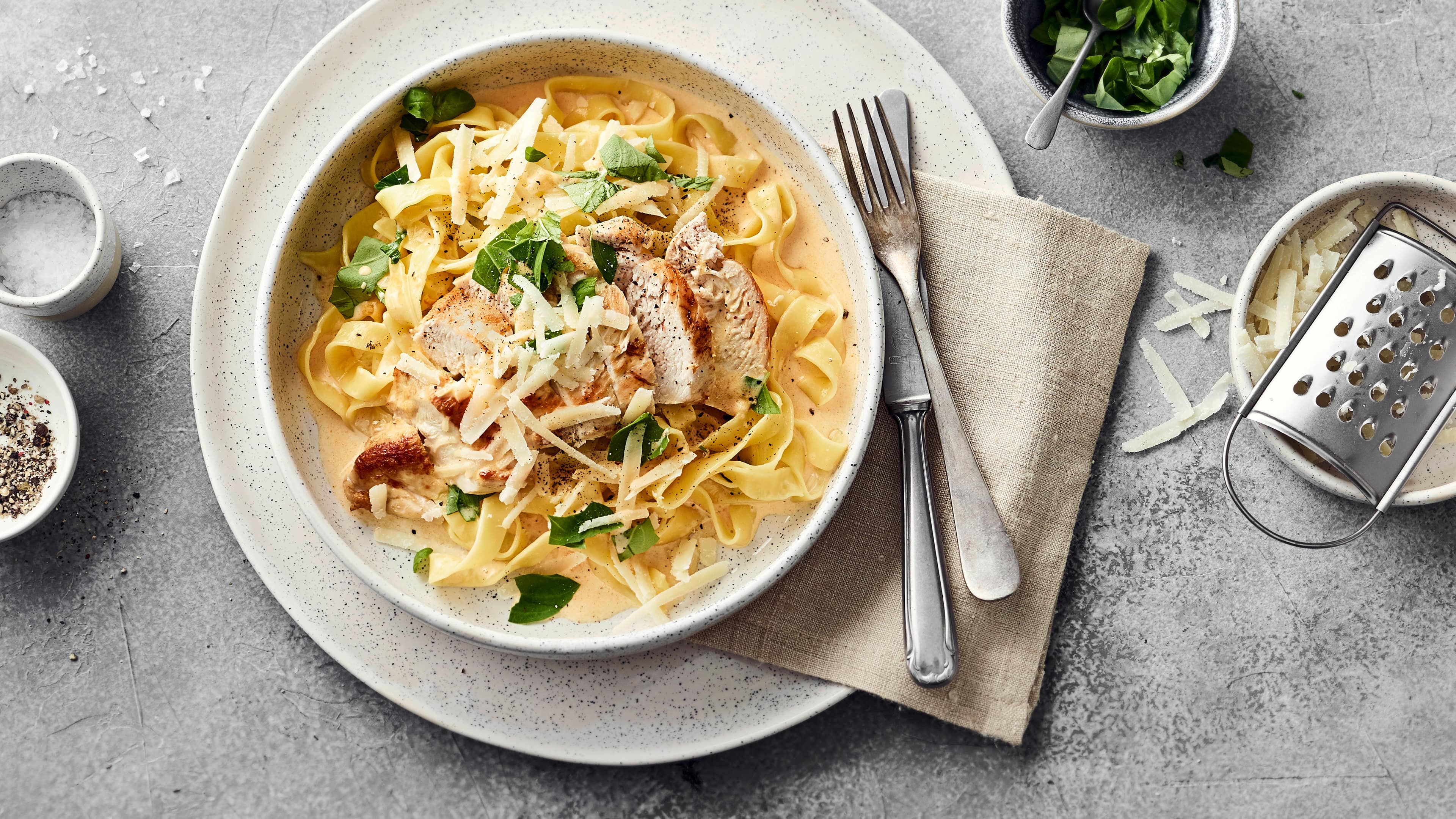 Chicken Alfredo Rezept EDEKA