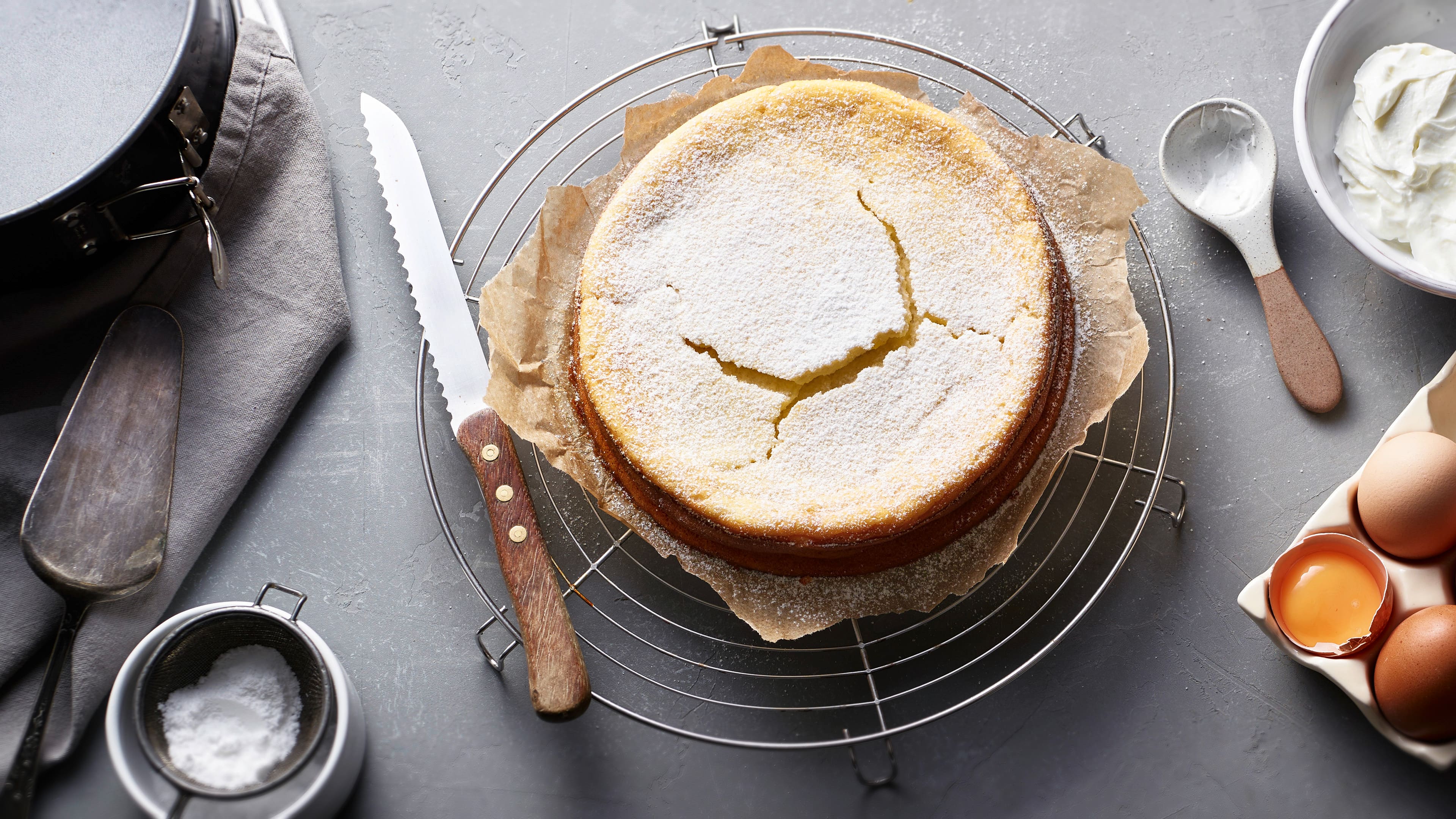 Einfache Quarktorte - Rezept | EDEKA