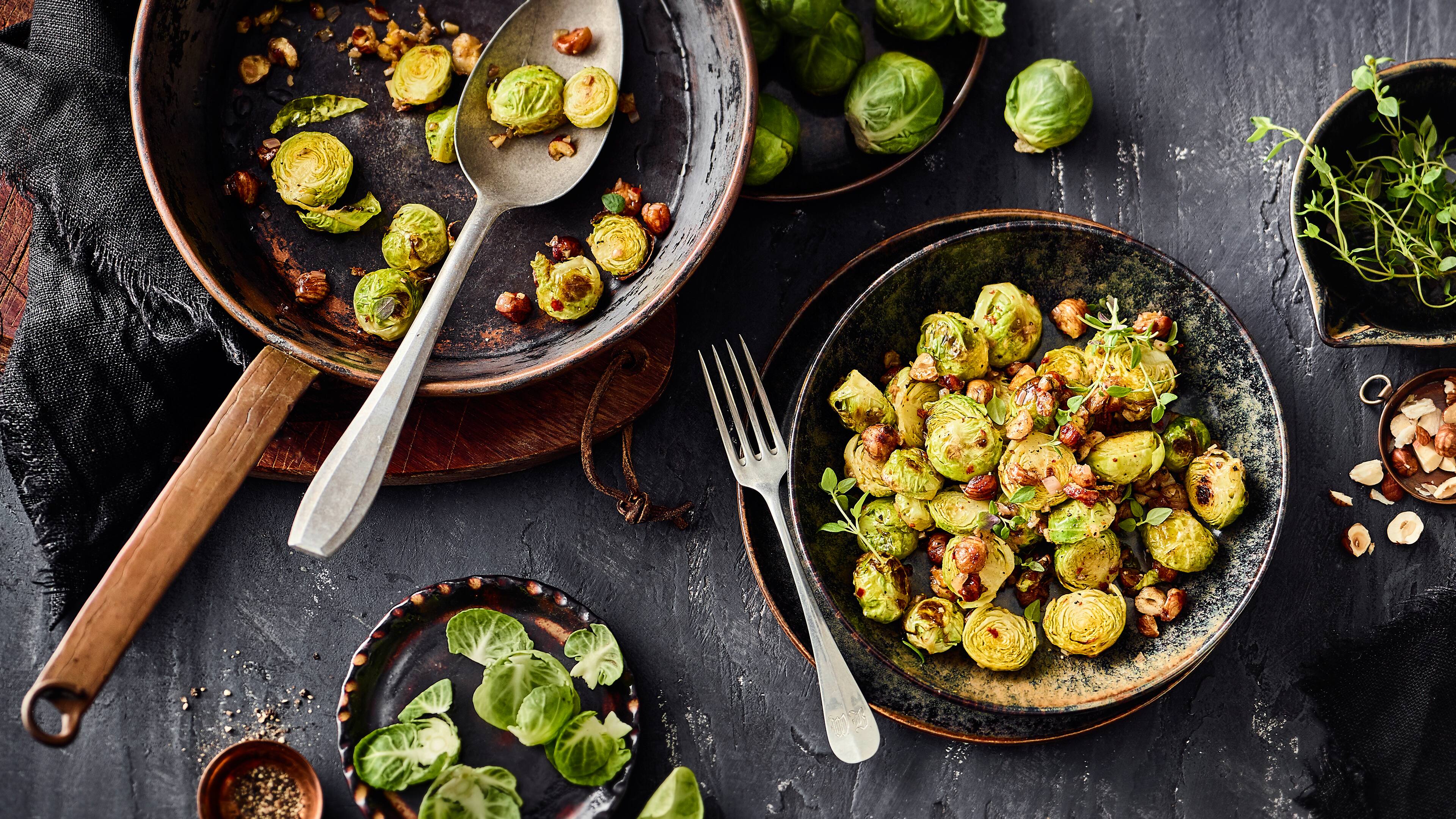 Gebratener Rosenkohl - Rezept | EDEKA