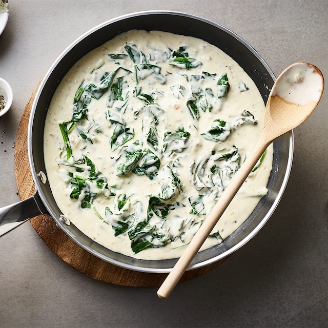 Gorgonzola-Spinat-Sauce