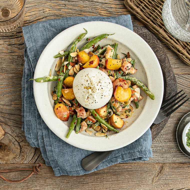 Grüner Bohnensalat