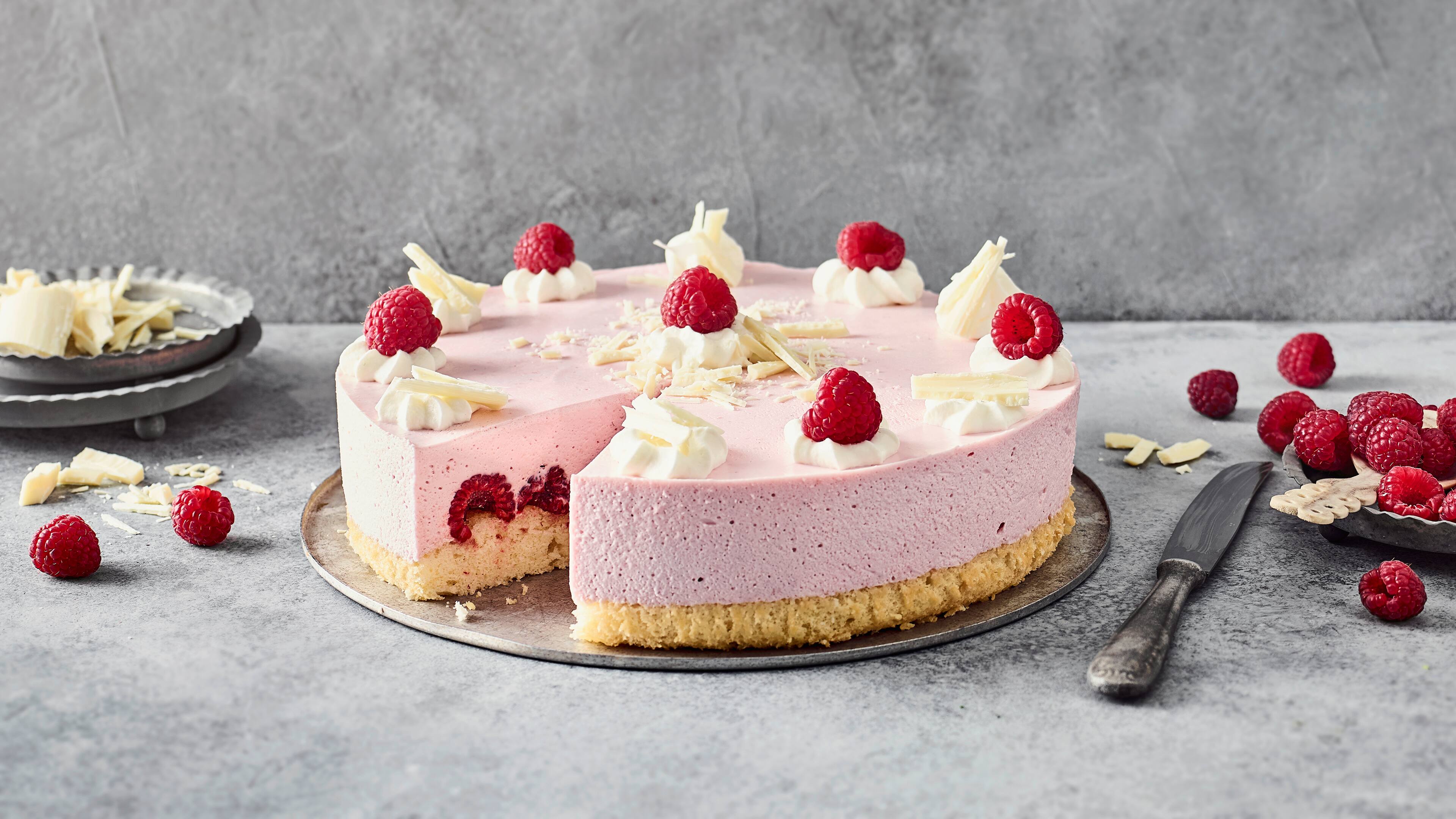 Himbeer-Sahne-Torte - Rezept | EDEKA