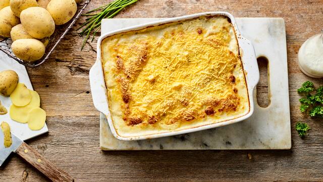 Kartoffelgratin vegan